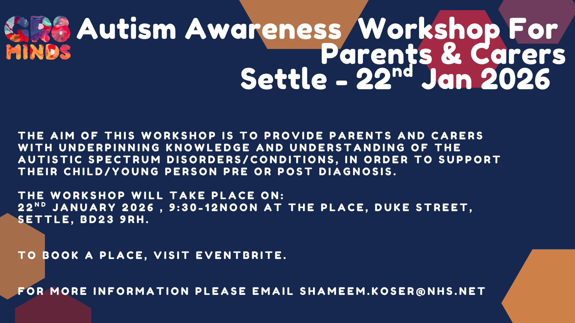 Autism Talk Settle 20th January 2026