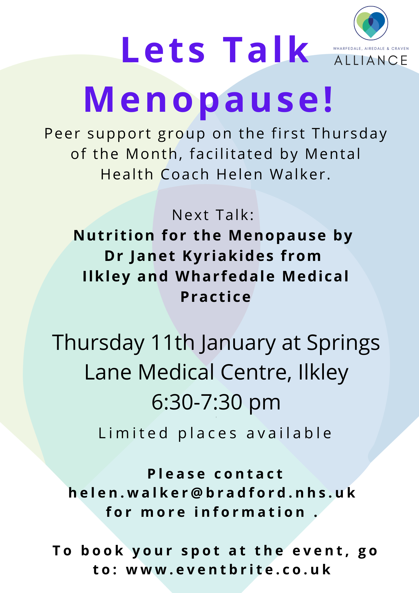 January Menopause Session