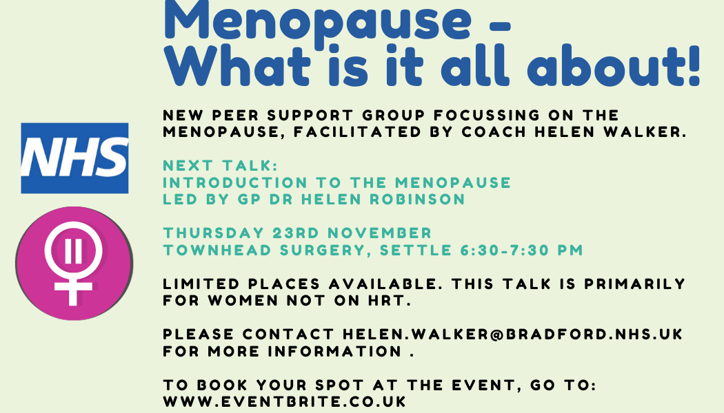 Menopause Talk Townhead 2