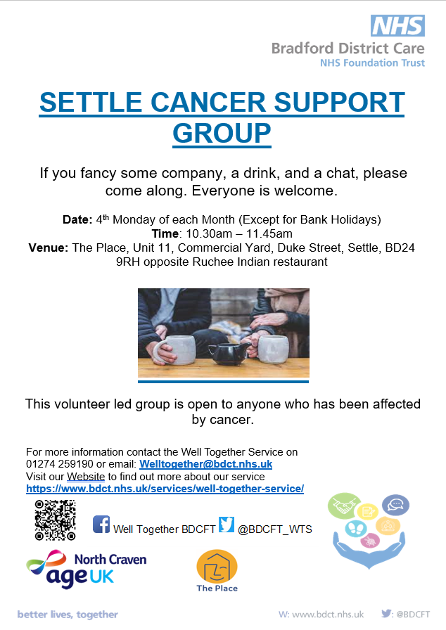 Settle Cancer Support