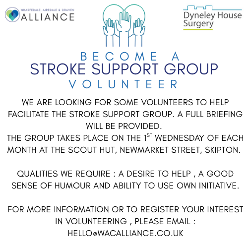 Stroke Volunteer Poster 2026