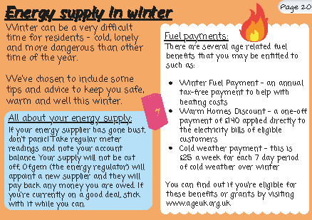 Winter Advice Support and self care tips in Bradford District Page 21