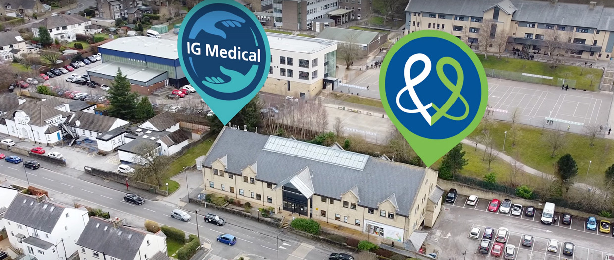 IG Medical (Left) & Ilkley & Wharfedale Medical Practice (Right)
